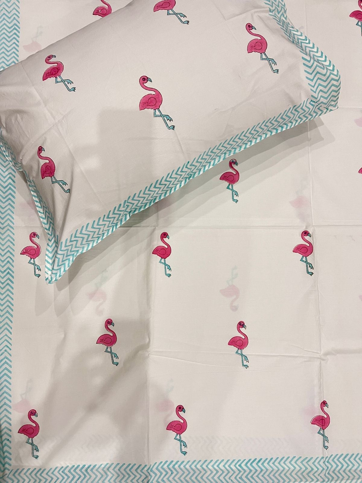 Kids Bedsheet Flamingo
