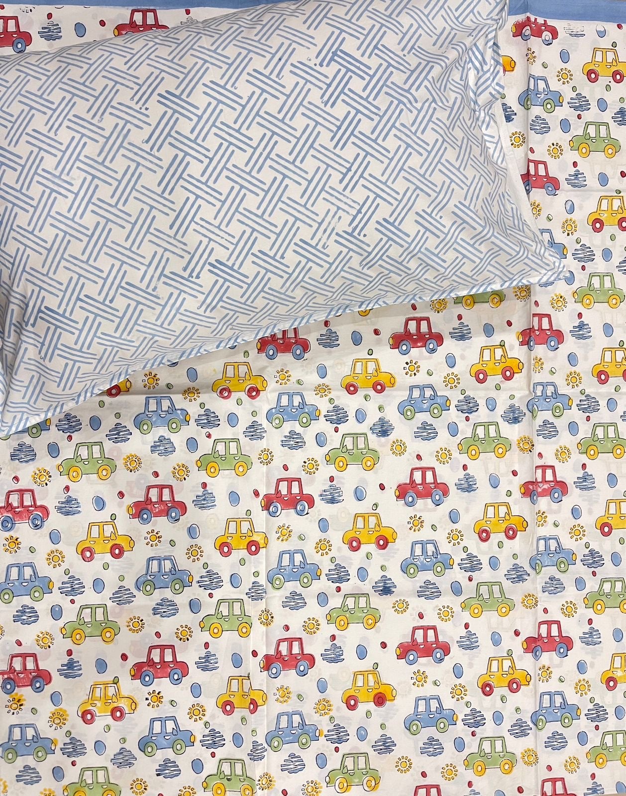 Kids Bedsheet Car small