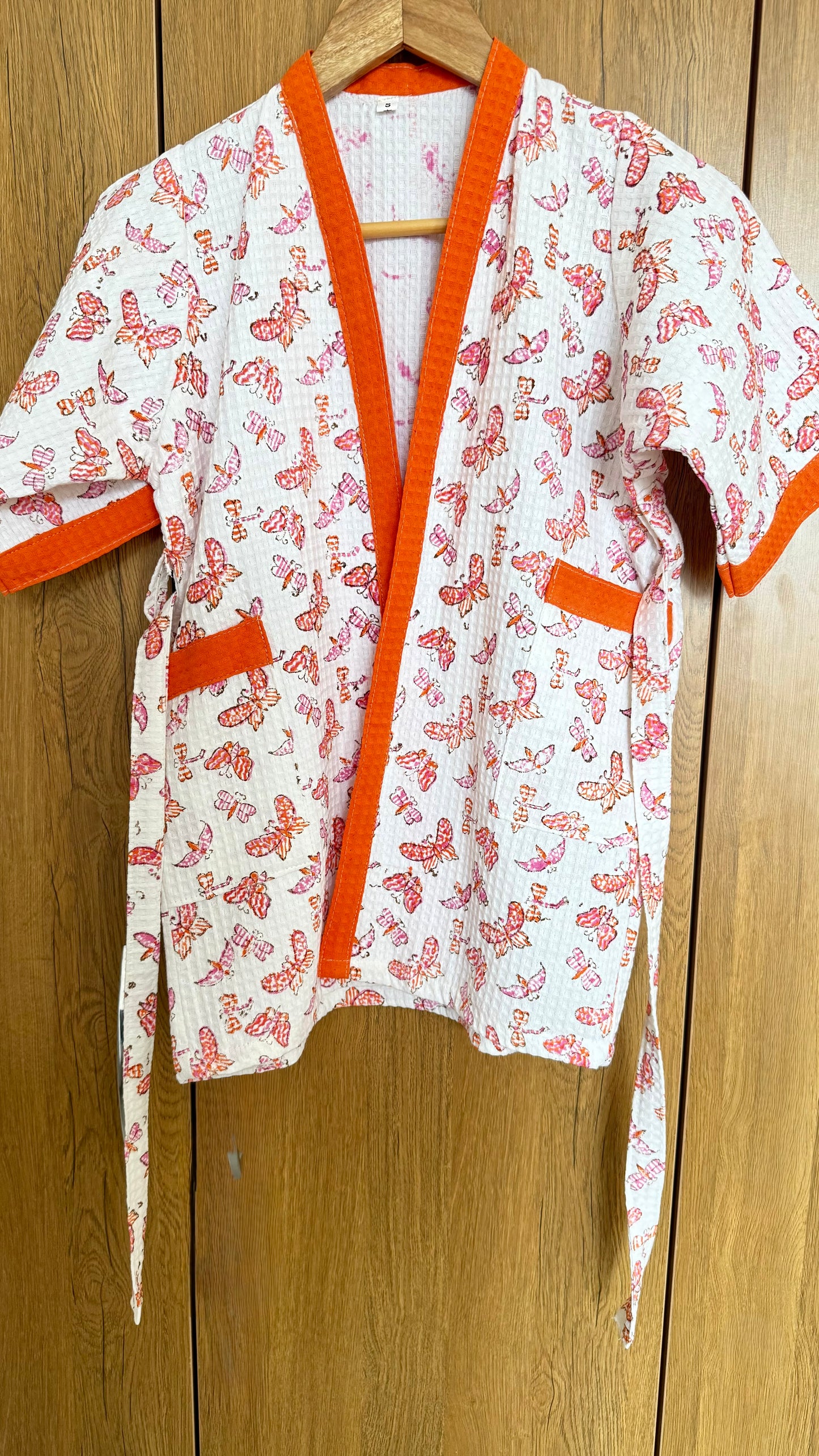 Kids Flutterberry garden Bathrobe