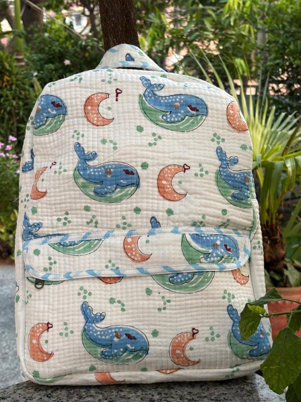 Backpack - Moonlit Whale