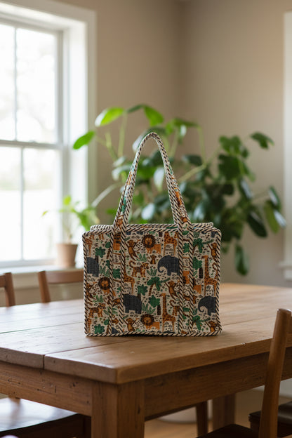 Jungle adventure Mini tote bag
