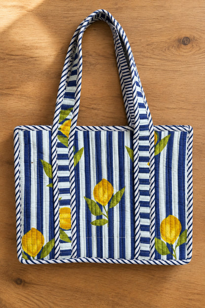 Blueberry Citrus Mini tote bag