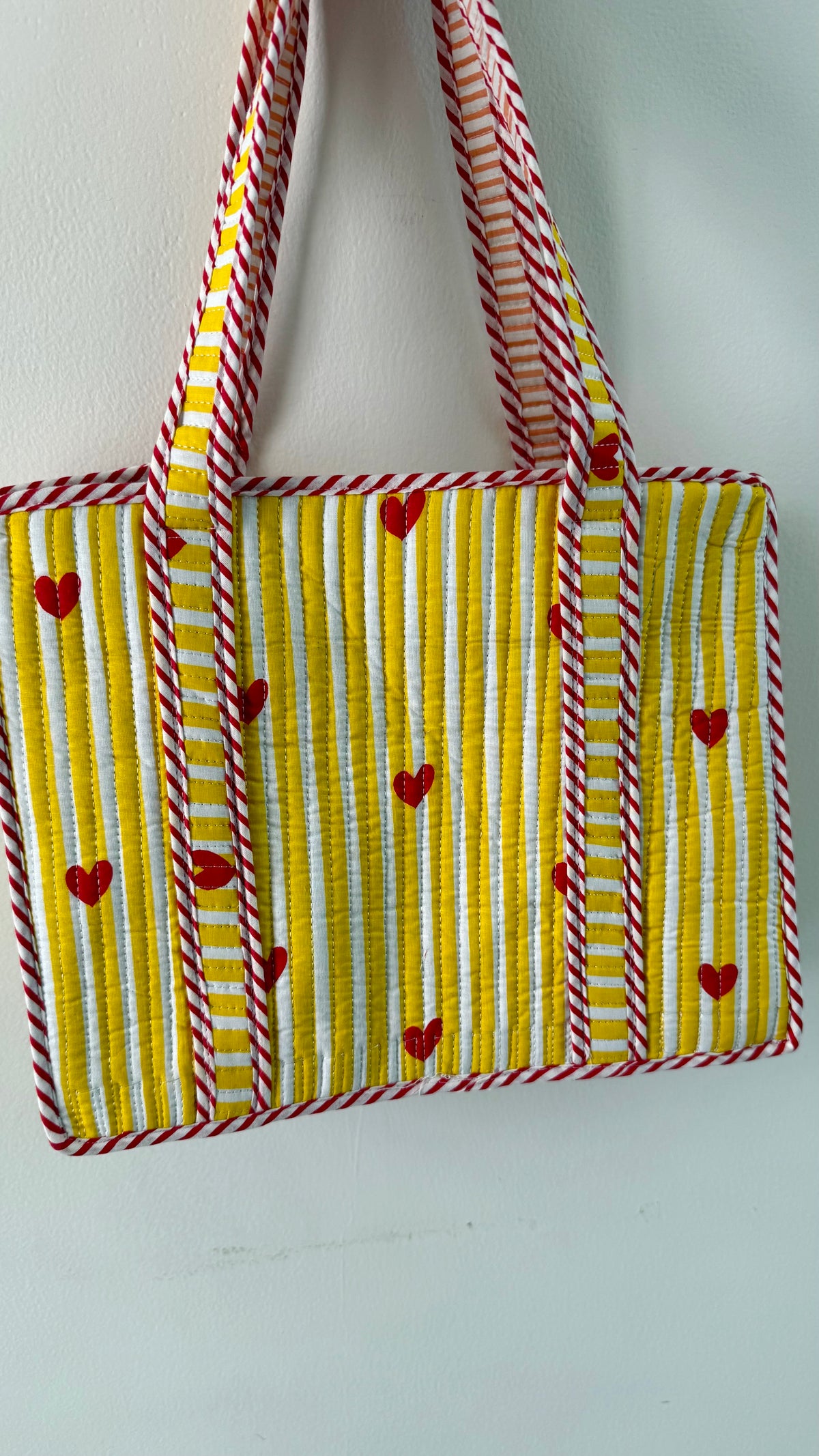 Sunshine hearts Mini tote bag