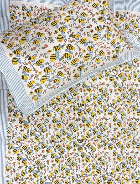 Kids Bedsheet Bees