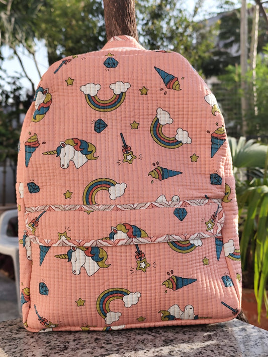 Backpack- Pink Unicorn