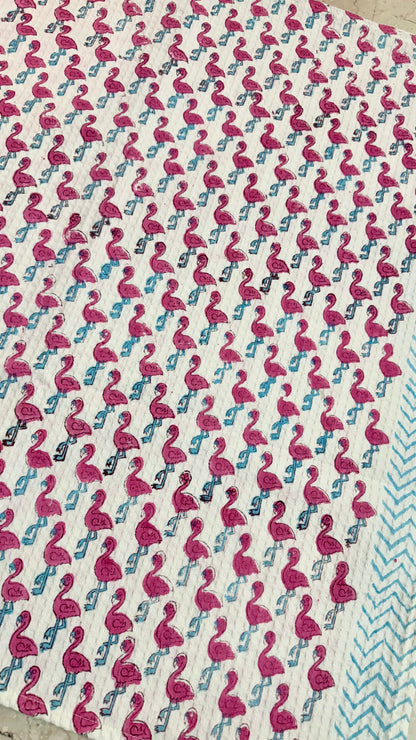 Kids Flamingo Towel