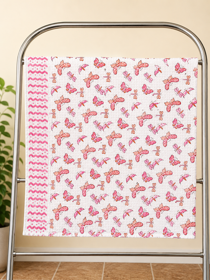 Kids Flutterberry Garden Towel