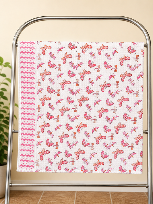 Kids Flutterberry Garden Towel