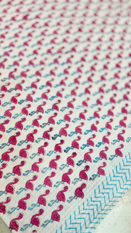 Kids Flamingo Towel