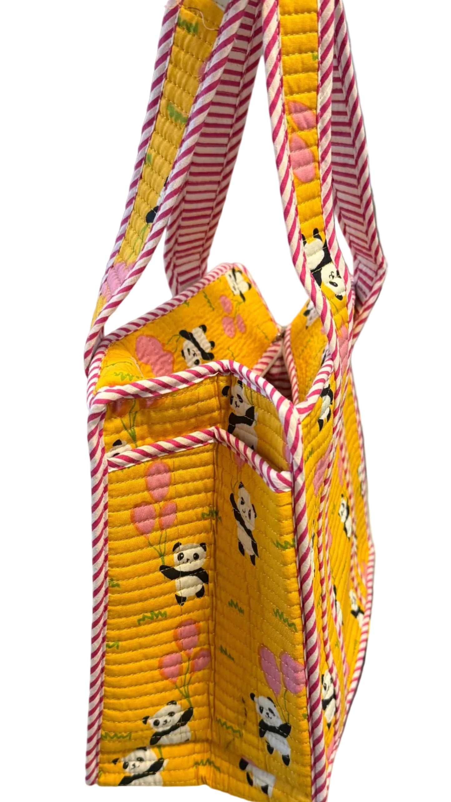 Panda Parade Mini tote bag