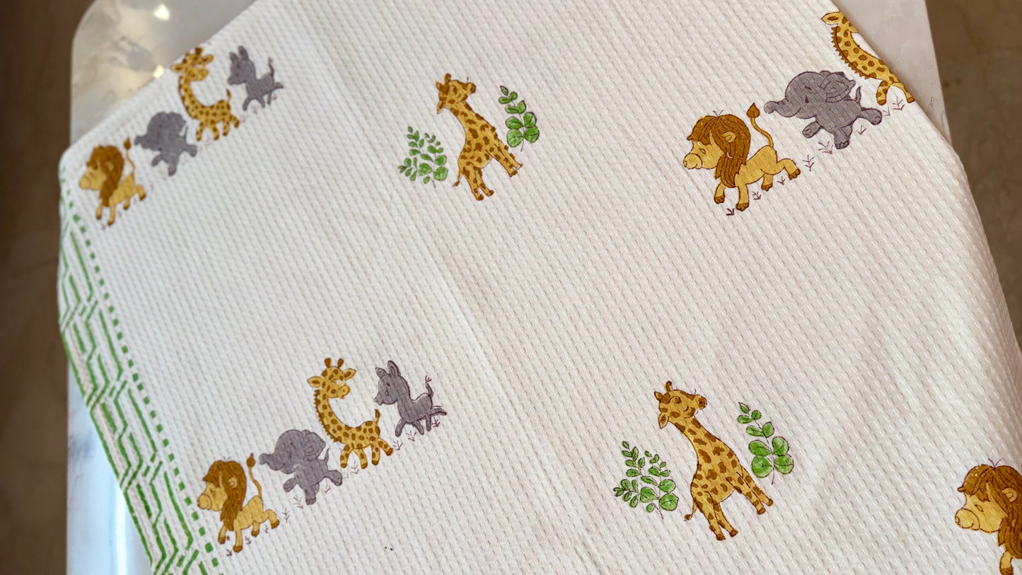Jungle joy parade Towel