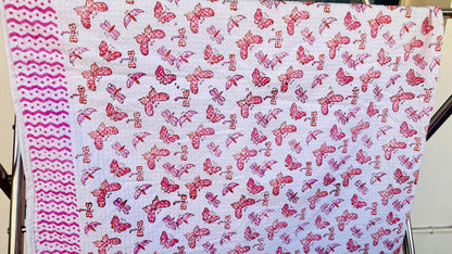 Kids Flutterberry Garden Towel