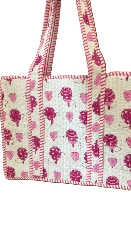 Candy hearts Mini Tote Bag