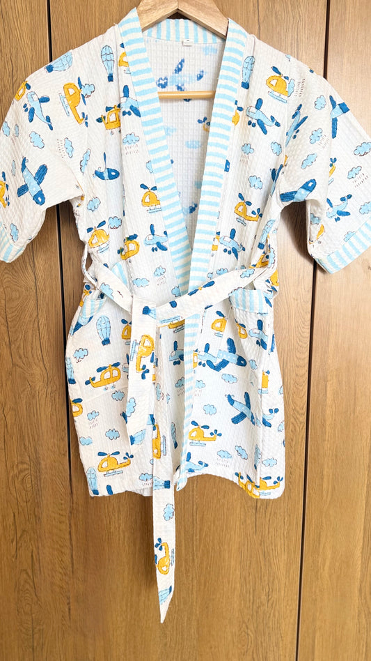 Kids Air Adventure Bathrobe