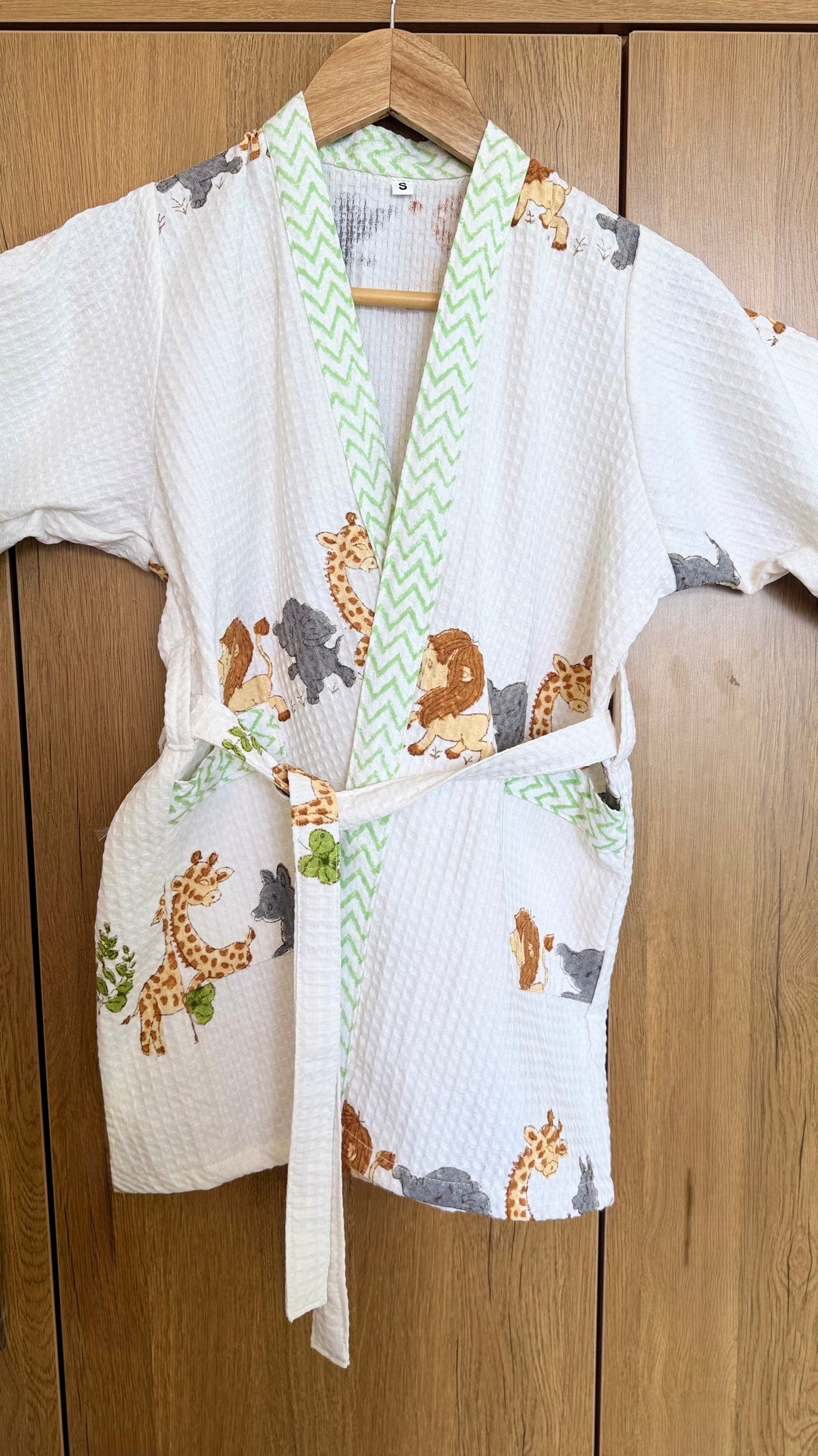 Kids Safari tales Bathrobe