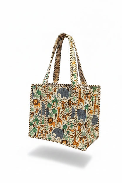 Jungle adventure Mini tote bag