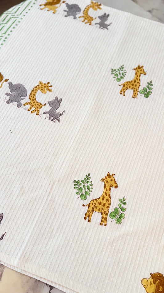 Jungle joy parade Towel