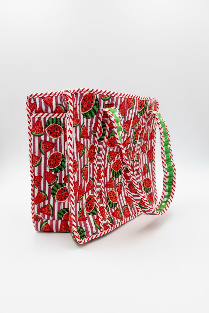Melon Pop Mini Tote Bag