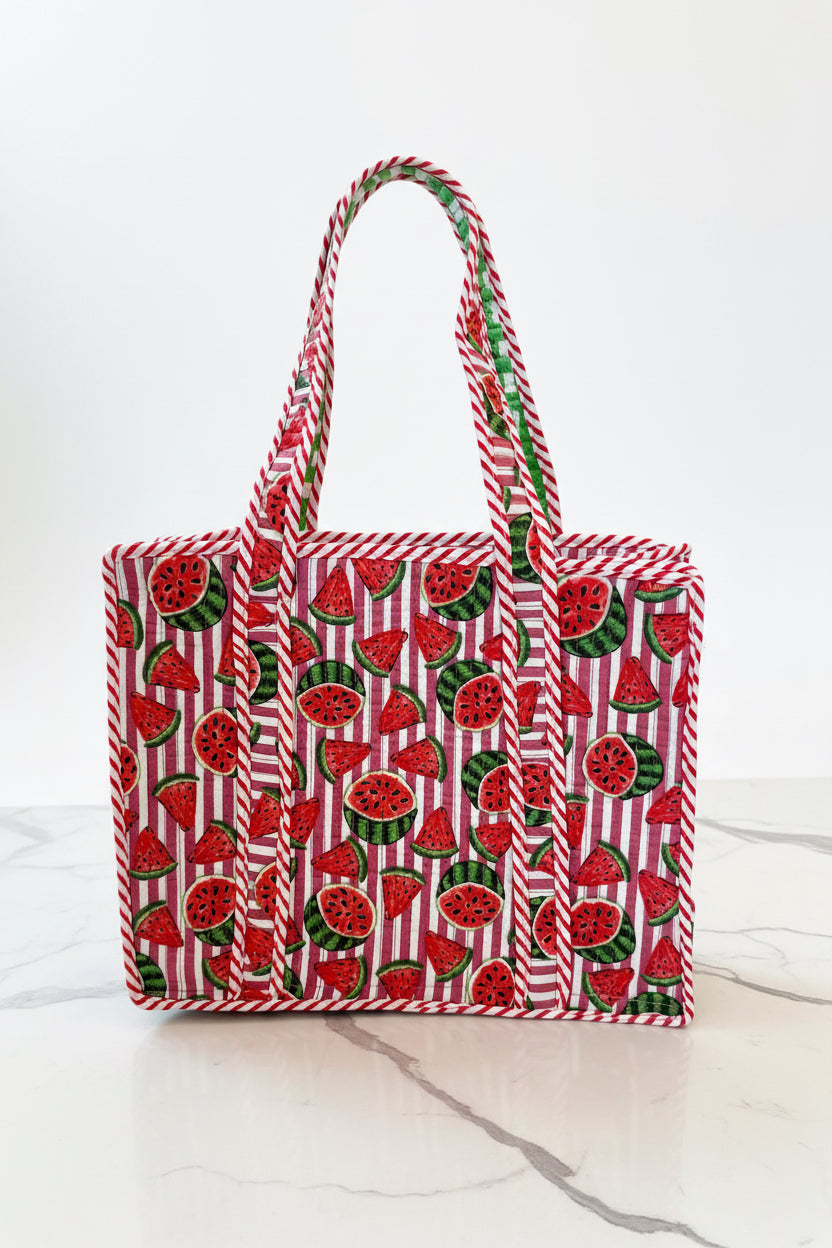 Melon Pop Mini Tote Bag