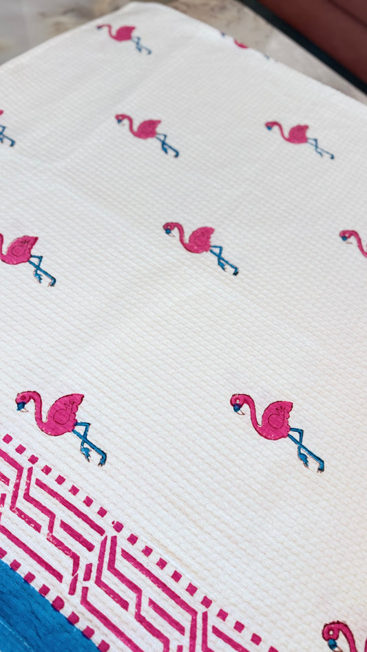 Flamingo Fiesta Towel