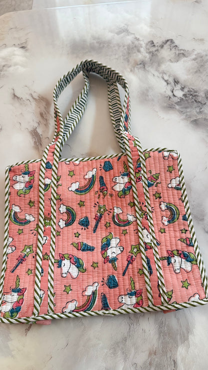 Magical Unicorn Mini Tote Bag