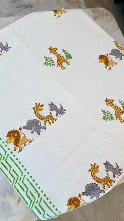 Jungle joy parade Towel
