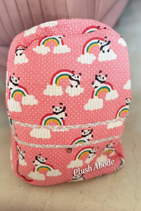 Backpack -Rainbow Panda