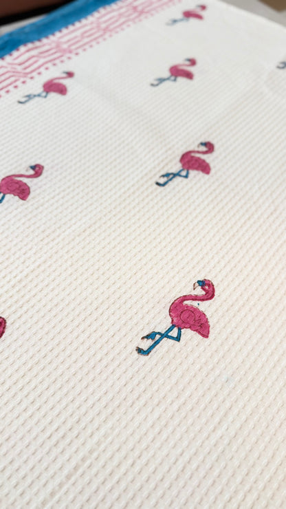 Flamingo Fiesta Towel