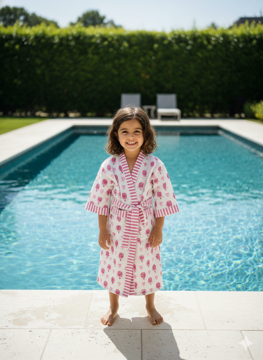 Kids Bathrobe Tiptop Design