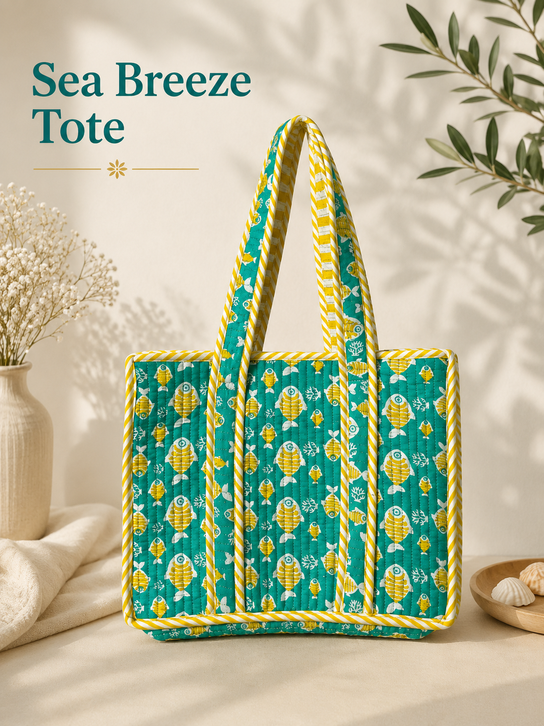 Sea breeze Mini tote bag