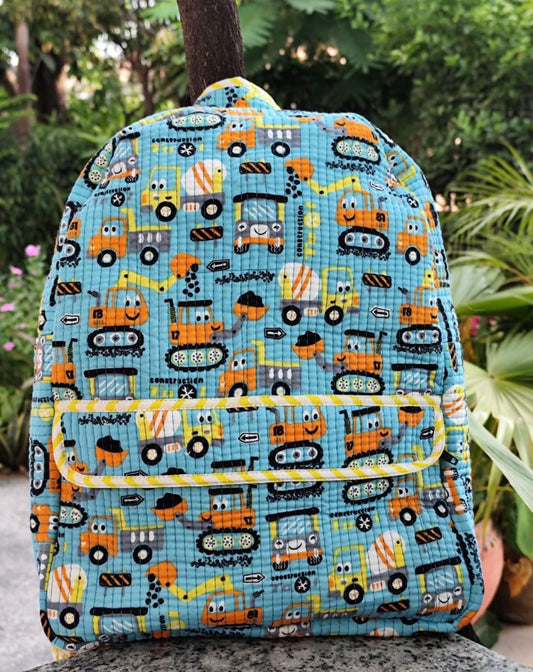 Backpack- Construction Theme