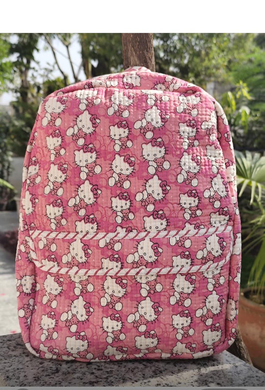 Backpack- Pink Hello Kitty